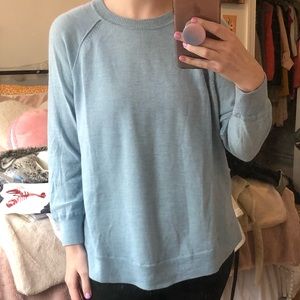 Sky Blue Wool Sweater